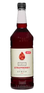 Simply Sugar Free Strawberry Syrup - 1 Litre